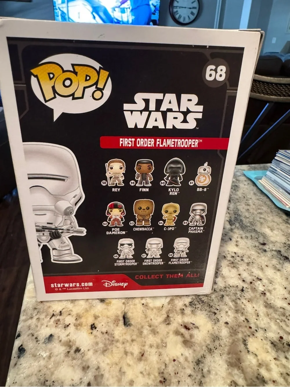 Funko Pop! Star Wars First Order Flametrooper White & Black Vinyl Figure